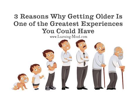 im afraid of getting old